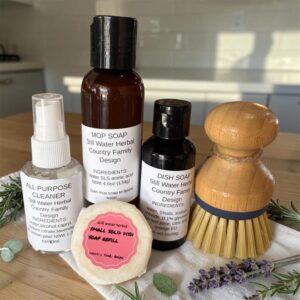 Natural Home Cleaning Sample Kit
